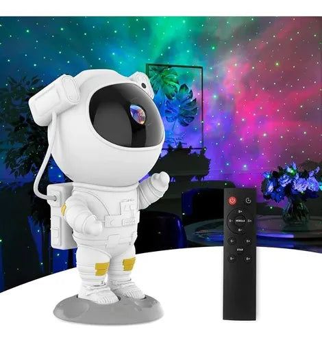 VELADORA ASTRONAUTA PROYECTOR