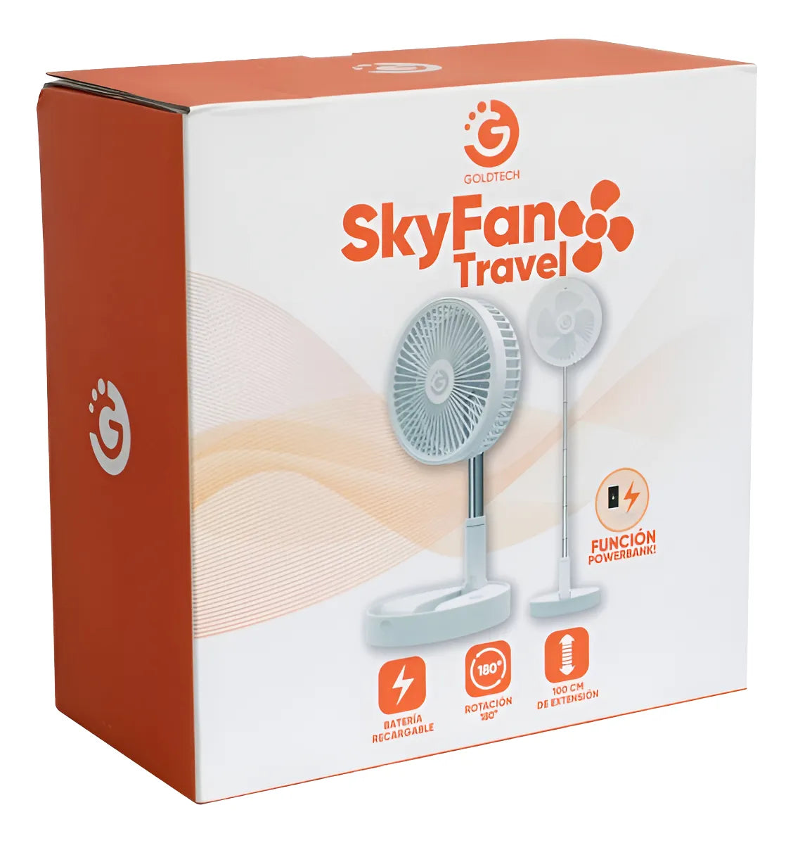 VENTILADOR GOLDTECH FUNCIÓN DE POWER BANK