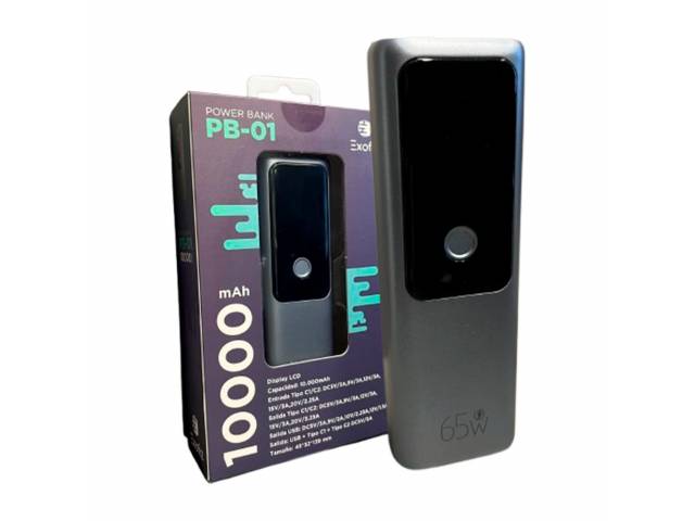 POWER BANK EXOFIZ PB-01 10000 mAh 65W