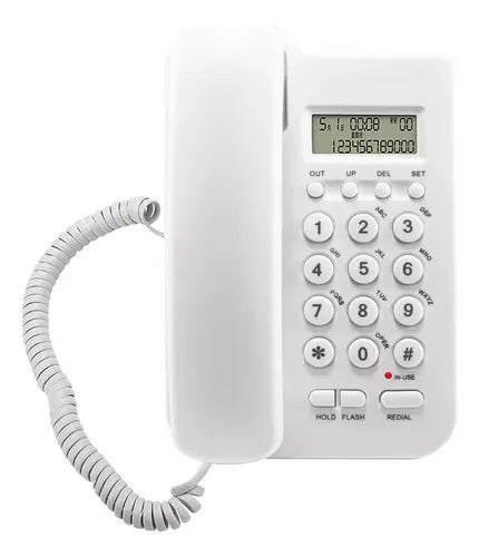 TELEFONO FIJO CON CABLE