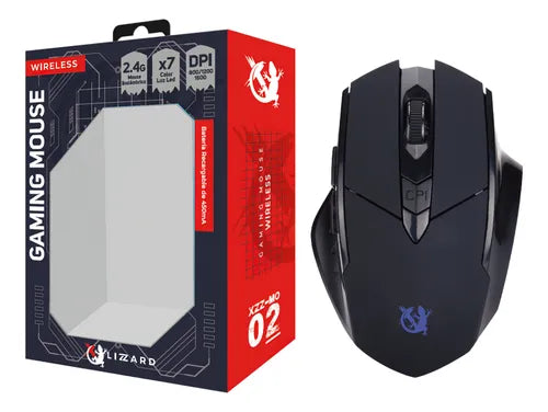 MOUSE GAMER INALAMBRICO X-LIZZARD MO-02
