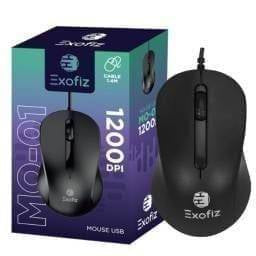 MAUSE CON CABLE USB EXOFIZ