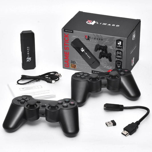 Consola Game Stick para TV XZZ-VG-04 Apto para +30000 Juegos 8K X-Lizzard