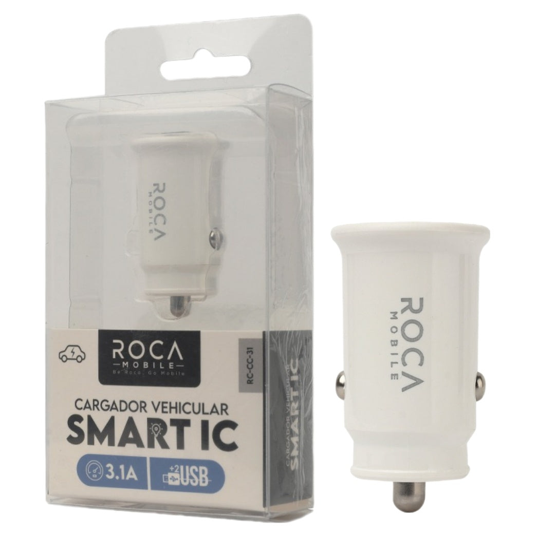 CARGADOR PARA  AUTO  ROCA 3.1 SMARTIC