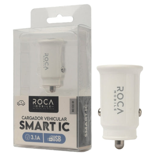 CARGADOR PARA  AUTO  ROCA 3.1 SMARTIC