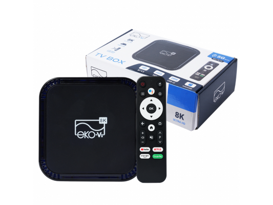 TV Box EKV-TB-02 8K Ultra HD 5G WiFi